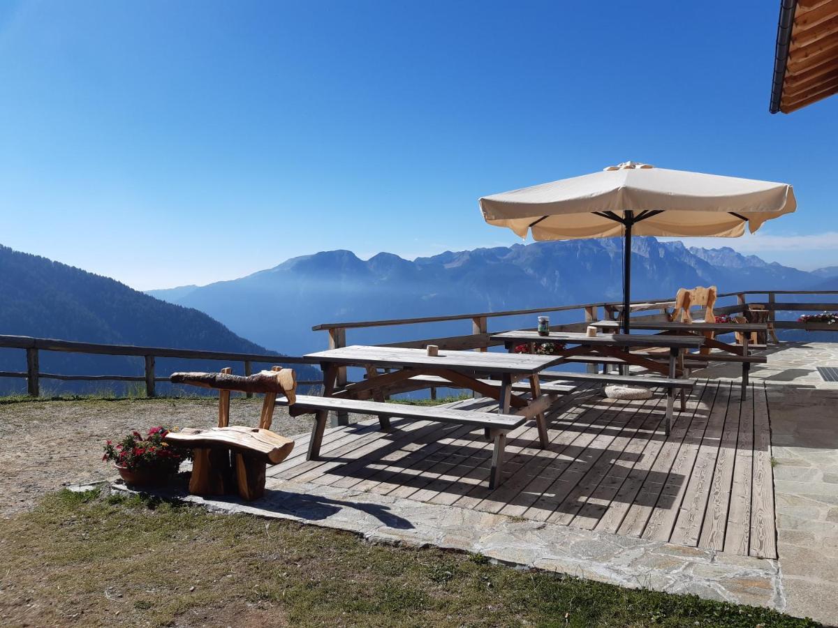 Restor Natura Malga Mondent Otel Pracorno di Rabbi Dış mekan fotoğraf